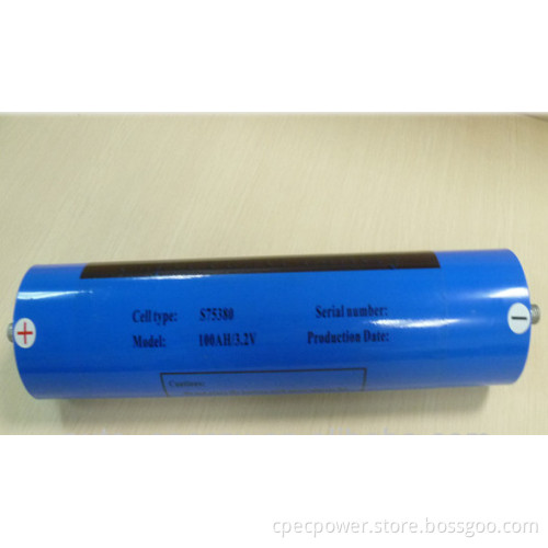 3.2V100ah Lithium Ion Battery for EV Hev UPS Energy Storage